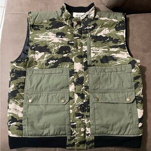 Ecko Unltd Mens Vest Camo Pockets Authentic Classic Unlimited XXL